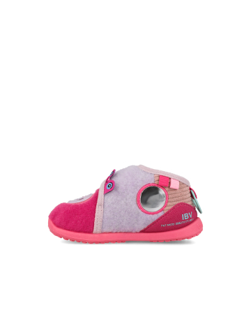 Papuci barefoot Biomecanics Biohome Sensory Wider ciclame pentru fete, 261185-B146 [6]