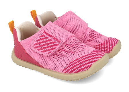 Branduri - Incaltaminte interior cu sustinere, roz Biomecanics 262188-J374 barefoot, textili pentru fete