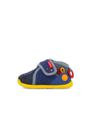 Papuci barefoot Biomecanics Biohome Sensory Wider albaștri, baieti 261185-A008 [5]