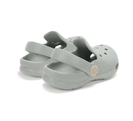 Papuci de plaja din cauciuc unisex verzi J109-61347A  , stil crocsDD Step [5]