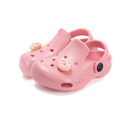 Papuci de palja din cauciuc pentru fete, roz  J109-61467, DD Step [1]