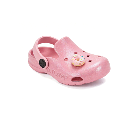 Papuci de palja din cauciuc pentru fete, roz  J109-61467, DD Step [2]