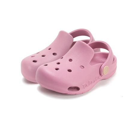 Papuci de plaja din cauciuc pentru fete, roz J109-61347F, stil crocsDD Step [4]