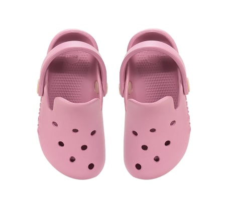 Papuci de plaja din cauciuc pentru fete, roz J109-61347F, stil crocsDD Step [1]