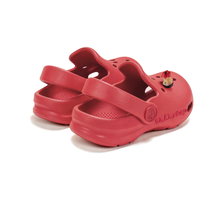 Papuci de plaja din cauciuc pentru fete, rosii J109-61546, stil crocsDD Step [5]