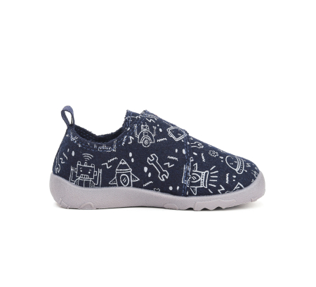 Papuci Hidrofobi pentru Gradinita/Afterschool Navi Wool [2]