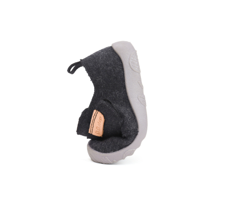 Papuci Hidrofobi pentru Gradinita/Afterschool Gray Wool [7]