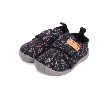 Papuci Hidrofobi pentru Gradinita/Afterschool Gray Wool [5]