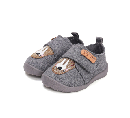 Papuci Hidrofobi pentru Gradinita/Afterschool Graphite Wool [5]
