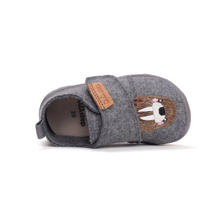 Papuci Hidrofobi pentru Gradinita/Afterschool Graphite Wool [3]