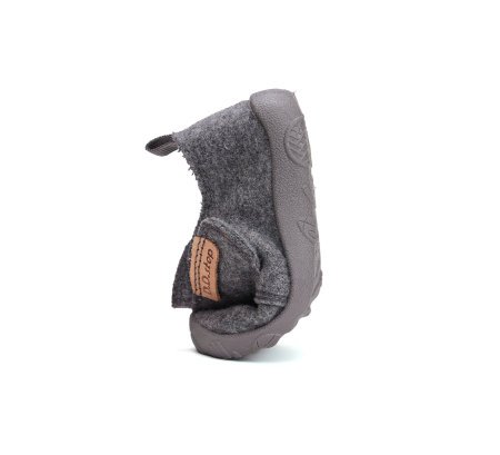 Papuci Hidrofobi pentru Gradinita/Afterschool Graphite Wool [7]