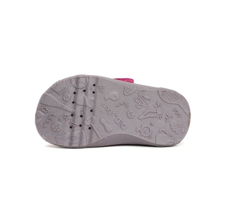 Papuci Hidrofobi pentru Gradinita/Afterschool Pink Wool [4]