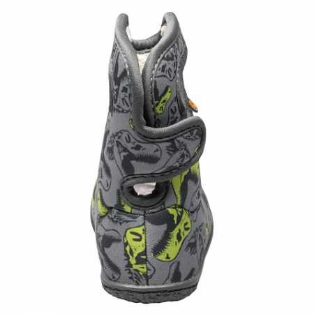 Cizme impermeabile copii, BOGS FOOTWARE,  Cool Dinos Gray [2]