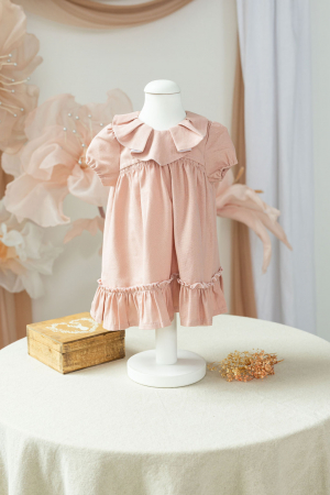Rochite & fustite - Rochie Roz Dalia, TinTin Shop
