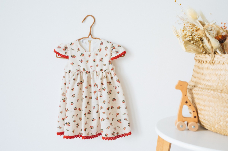 Branduri - Rochie In cu Flori TinTin Shop