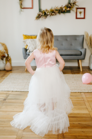 Rochie fete trena tulle [1]