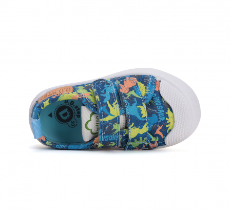 Tenisi Hidrofobi din Bumbac, Blue Dino, DD step [3]