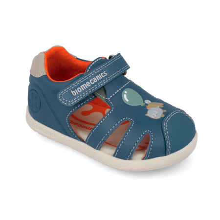 Sandale barefoot textile, inchise, flexibile 262167-A556  Biomecanics [4]