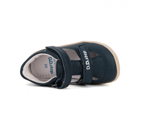 Sandale Barefoot Navi DD Step [1]