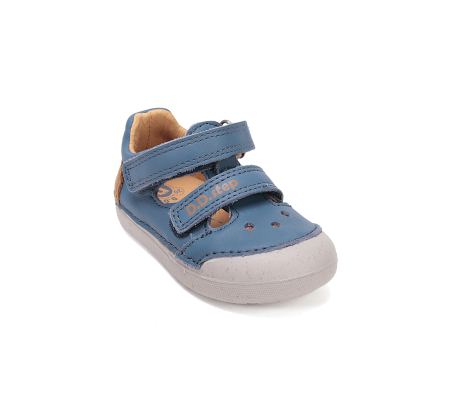 Sandale albastre din piele naturala pentru primii pasi H066-61530B [4]