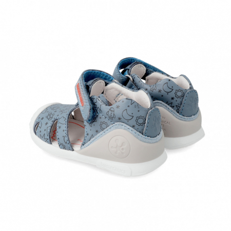 Sandale Copii Primii Pasi Biomecanics 232152-A Azul [2]