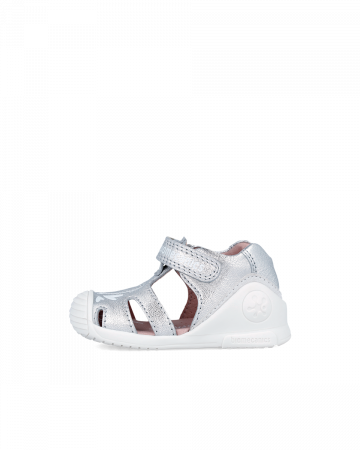 Sandale Copii Primii Pasi Biomecanics 242101-C Plata [6]