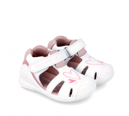 Sandale Copii Primii Pasi Biomecanics 242101-B Blanco [0]
