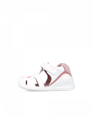 Sandale Copii Primii Pasi Biomecanics 242101-B Blanco [5]