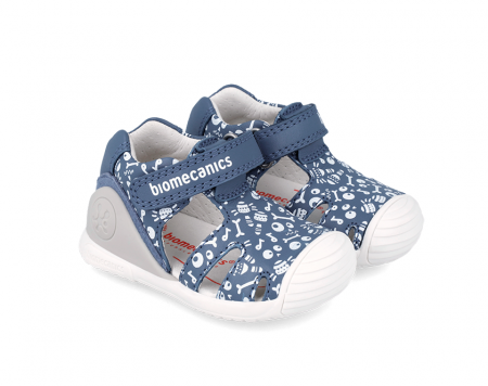 Sandale Copii Primii Pasi Biomecanics 242128-A Petrol [0]