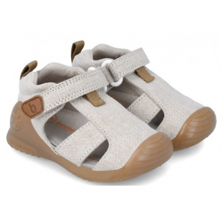 Sandale Copii Primii Pasi Biomecanics 242188-B Beige [0]