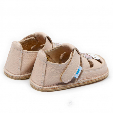 Sandale crem cu iepuras, Dodo Shoes [3]
