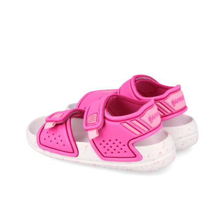 Sandale textile flexibile pentru plaja262705-D032 pentru fete cu inchidere peste degete [1]