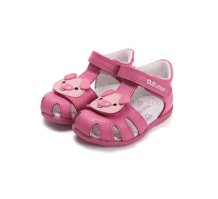 Sandale elegante DD Step G075-61516C piele naturala, cu inchidere peste degete, flexibile, cu arc plantar [6]