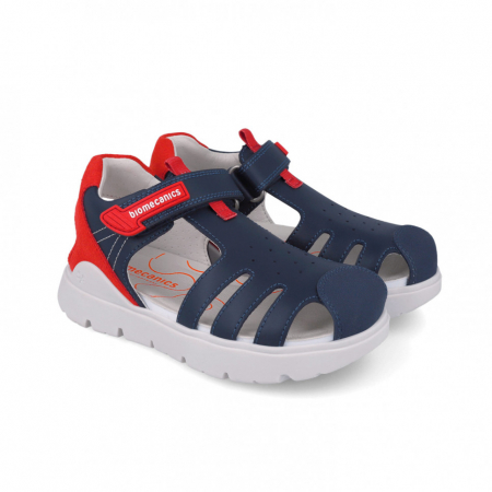 Sandale primii pasi - Sandale din Piele Biomecanics  252228-A183 Ocean