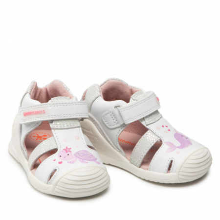 Sandale Fete Primii Pasi Biomecanics 222109 Blanco [1]