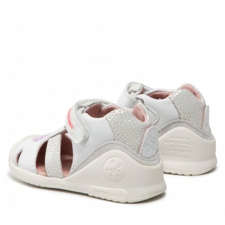 Sandale Fete Primii Pasi Biomecanics 222109 Blanco [5]