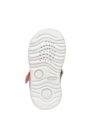 Sandale Geox primii pași piele naturală B Sandal Macchia Gir  B254WB 007BC C8W0G roz pentru fetițe [7]