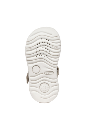 Sandale Geox primii pași piele naturală B Sandal Macchia Gir B654WA 0MAEW C0262  cremz pentru fetițe [7]