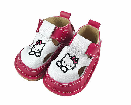 Sandale roz zmeura cu Hello Kitty, Macco [1]