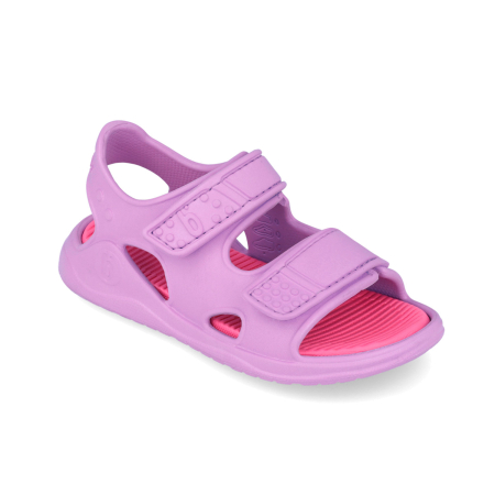 Sandale deschise cu inchidere dubla peste degete pentru plaja  Biomecanics 262295-E164 lila [2]