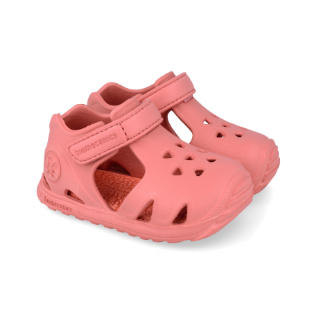 Sandale primii pasi - Sandale din cauciuc rosa bermell 262290-E886  Biomecanics pentru copii