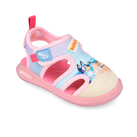Sandale textile flexibile pentru plaja cu Bluey 262850-B032 pentru fete [9]