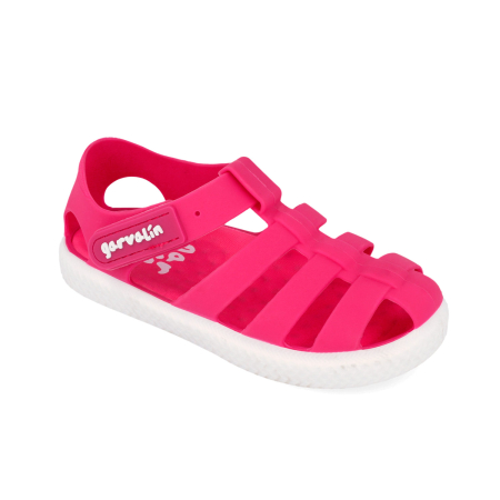 Sandale plaja  262707-C146 Fucsia Garvalin foarte flexibile pentru calapod lat [2]