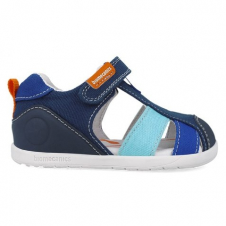 Sandale Primii Pasi 252198-A089 Azul Marino, Biomecanics Biogateo Wider [2]