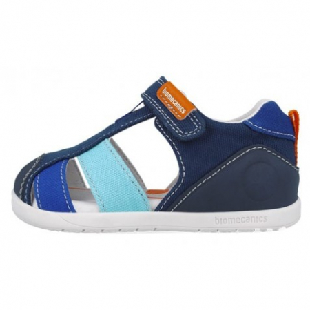 Sandale Primii Pasi 252198-A089 Azul Marino, Biomecanics Biogateo Wider [3]