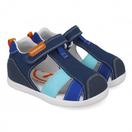 Sandale Primii Pasi 252198-A089 Azul Marino, Biomecanics Biogateo Wider [4]