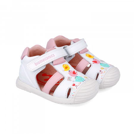 Sandale Primii Pasi Biomecanics  252106-B050 Blanco [0]