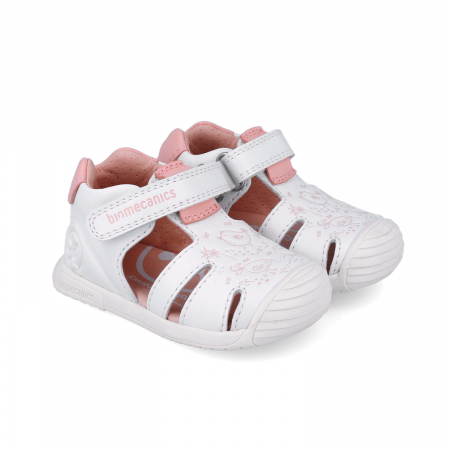 Sandale Primii Pasi Biomecanics 252108-C050 Blanco [0]