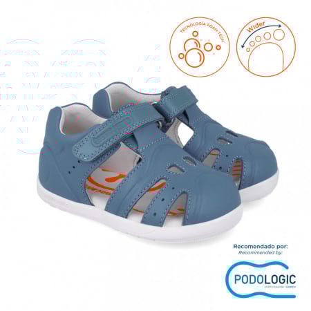 Sandale primii pasi - Sandale Primii Pasi Calapod Lat 252165-A631, Biomecanics Biogateo Wider