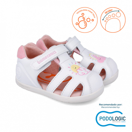 Sandale Primii Pasi Calapod Lat 252166-D113  , Biomecanics Biogateo Wider [1]